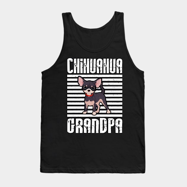 Chihuahua Grandpa Proud Dogs Tank Top by aaltadel